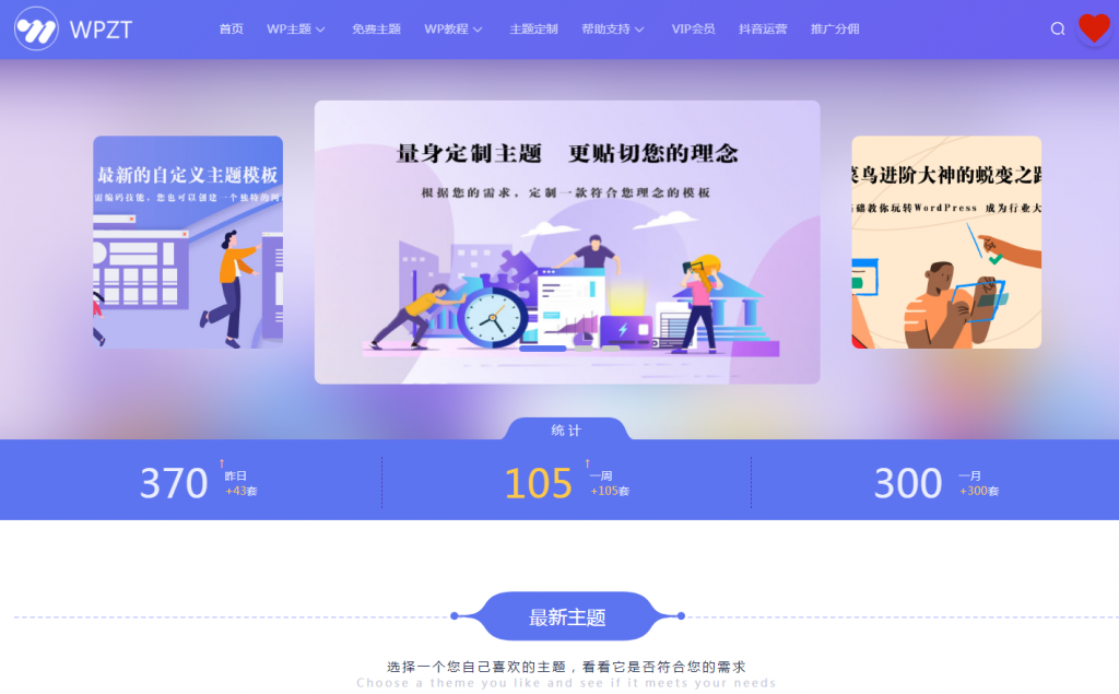WordPress建站过程中如何才能选择合适的WordPress主题? WordPress基础教程 第1张-VPSCHE小车博客 WordPress建站过程中如何才能选择合适的WordPress主题? (https://www.wpzt.net/) WordPress基础教程 第1张