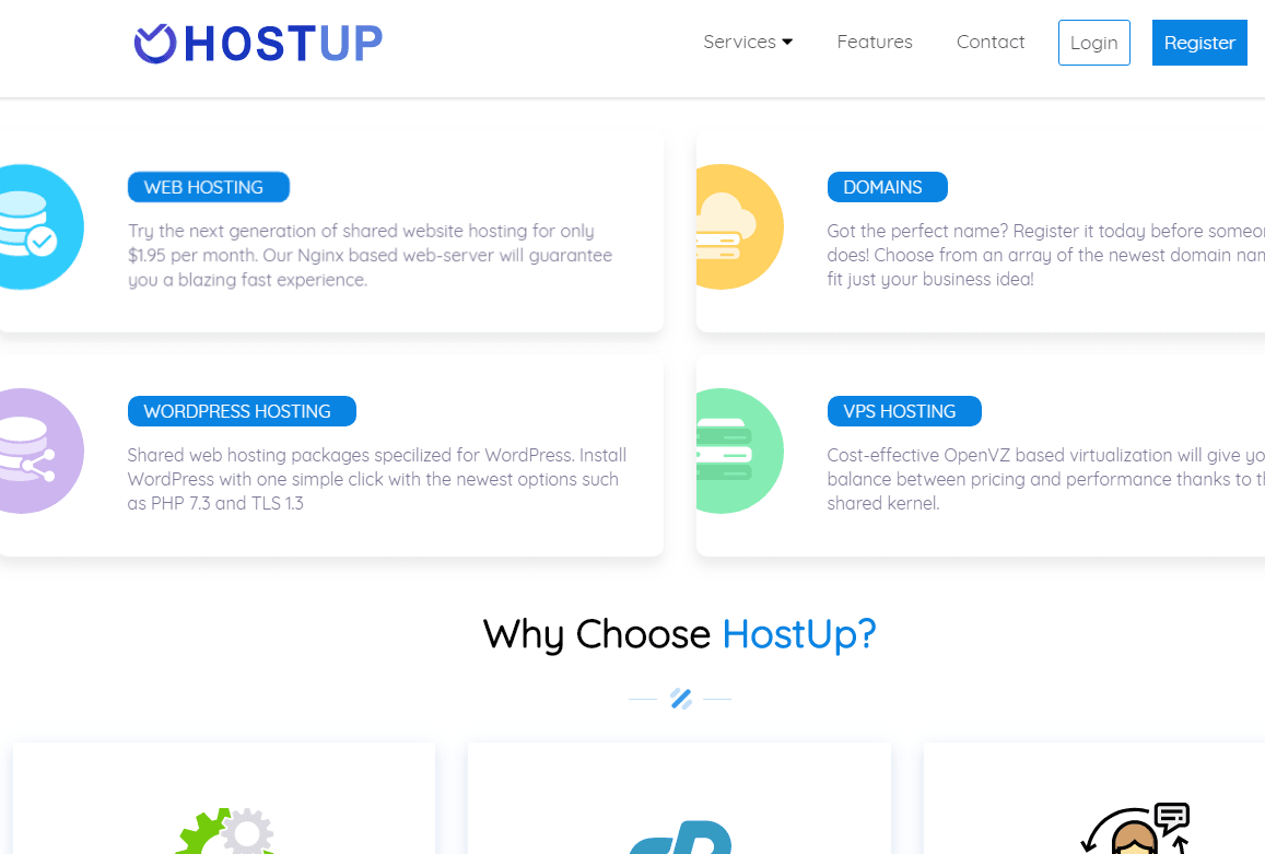 HostUp OpenVZ VPS 2G2H 每年27.30美元 数据中心 莱利斯塔德,荷兰