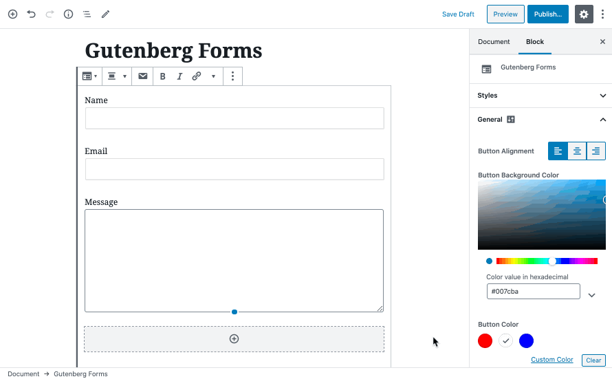 Gutenberg Forms联系表单生成器WordPress插件 (https://www.yunsxr.com/) WordPress插件 第2张