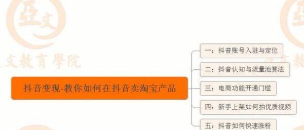 淘宝VIP课程：抖音变现，教你如何在抖音卖淘宝产品