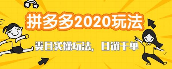 拼多多2020最新类目实操玩法,直通车定向玩法做爆款,轻松操作到日销千单