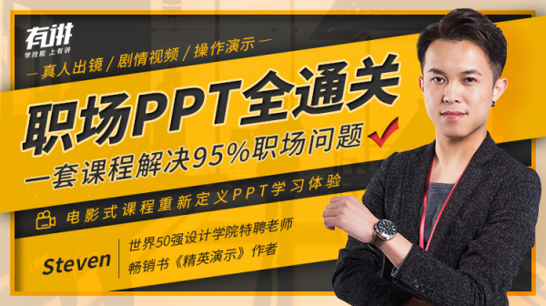 职场PPT全通关,一套课程解决95%职场问题