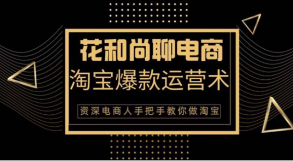 花和尚·天猫淘宝爆款运营实操技术,手把手教你月销万件的爆款打造技巧
