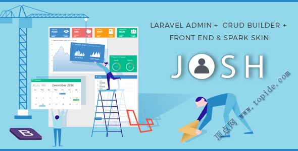 Josh v5.12.5 – Laravel 前后台面板 + CRUD