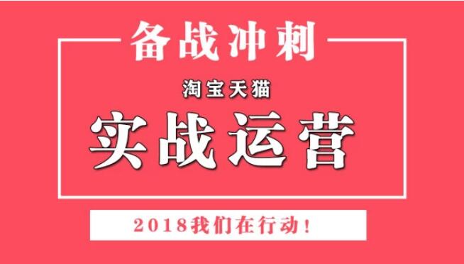 淘宝天猫新手到入门运营教程下载-全程实操爆款打造成为运营大神课程