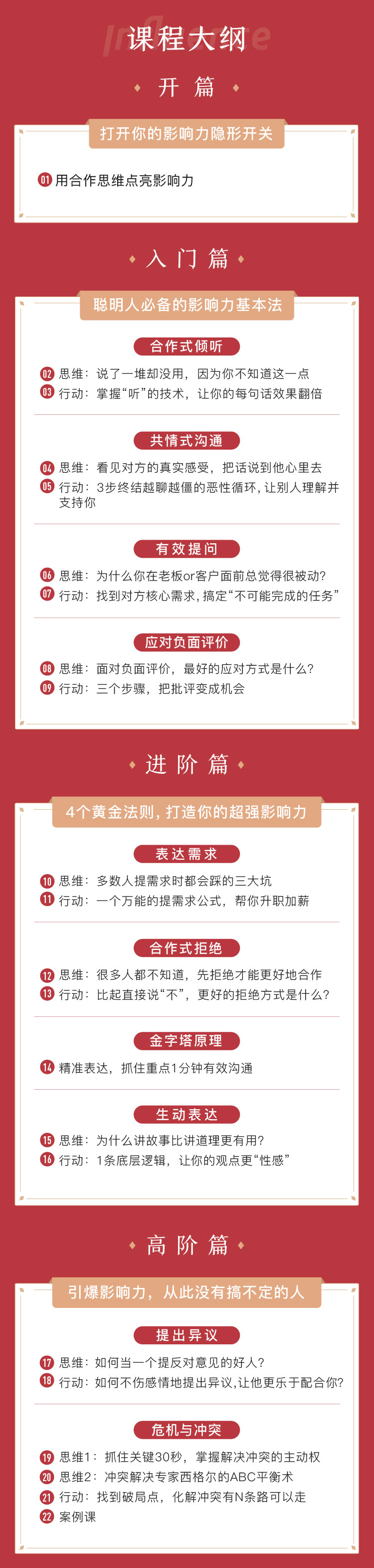 打造个人影响力 掌握人生主动权 崔璀培训课