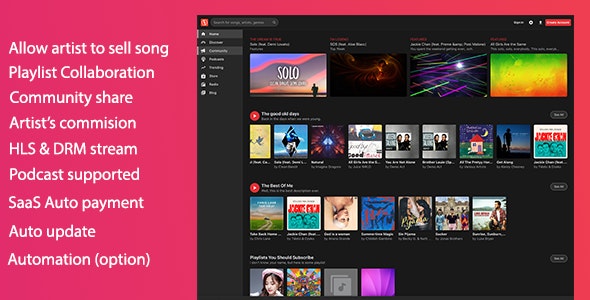MusicEngine v2.0.8 - PHP音乐社交平台源码