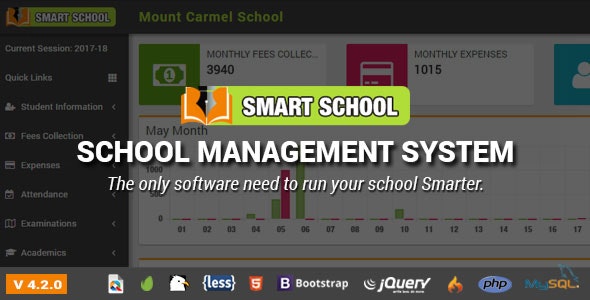 Smart School v6.1.0 - PHP学校管理系统