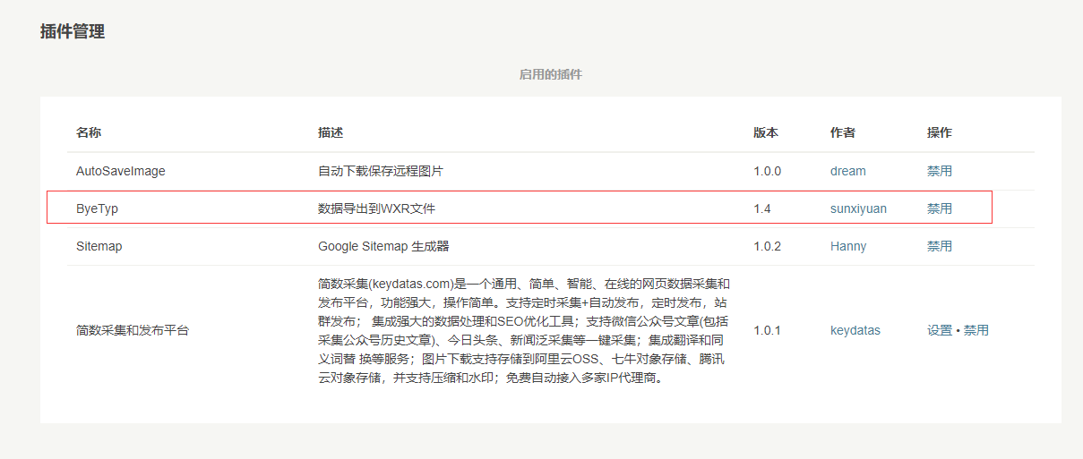 Typecho 转 WordPress 迁移插件:ByeTyp插图 Typecho 转 WordPress 迁移插件:ByeTyp插图