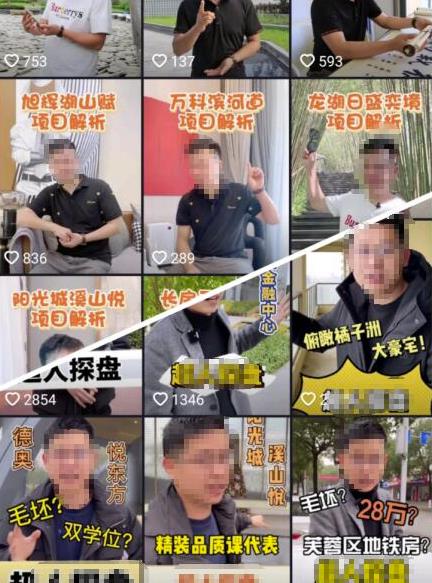 月入十万的楼盘带看项目,结合抖音匹配精准流量