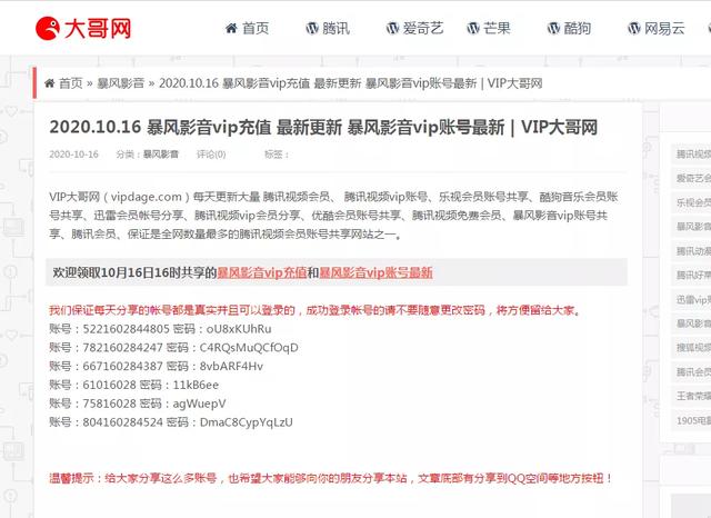 分享一个靠谱的冷门副业,账号共享网项目了解下!