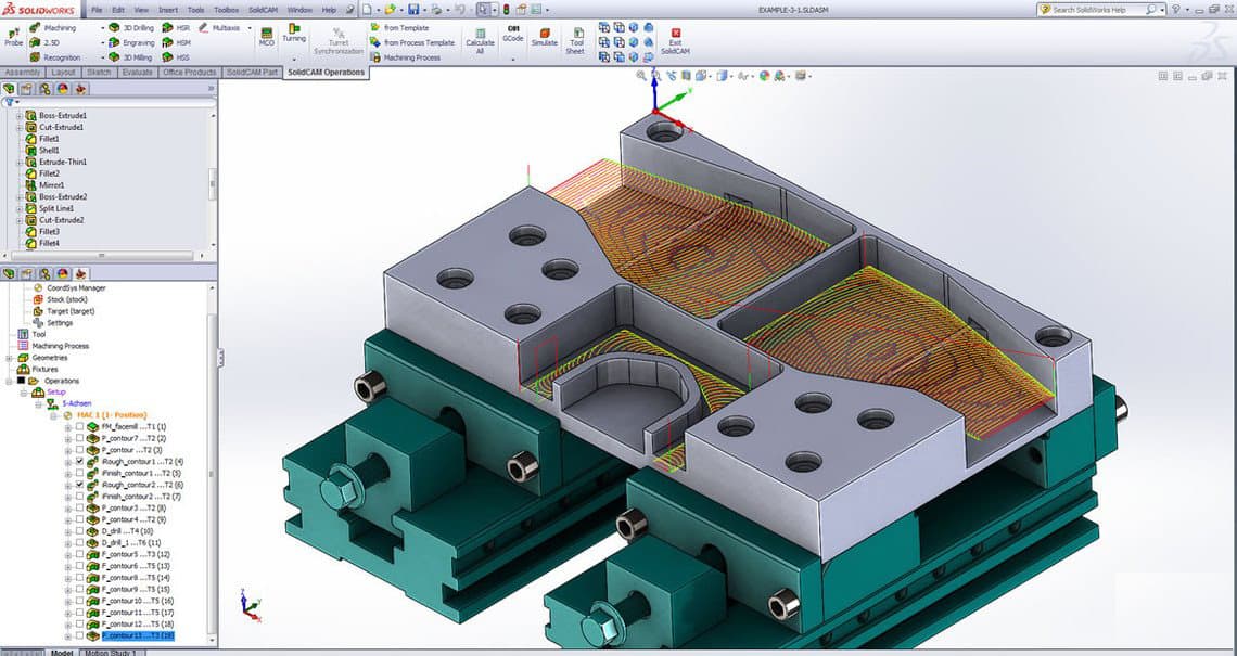 SolidCAM_2021_SP5 Mult for SolidWorks-小车博客