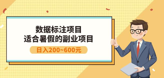 副业赚钱:人工智能数据标注项目。简单易上手,小白也能日入200+