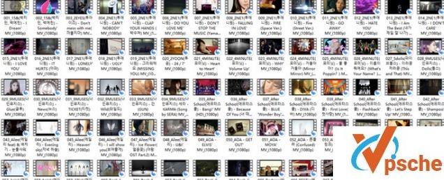 韩国女团高清MV300首[1080P][32.17G][MP4][无水印]