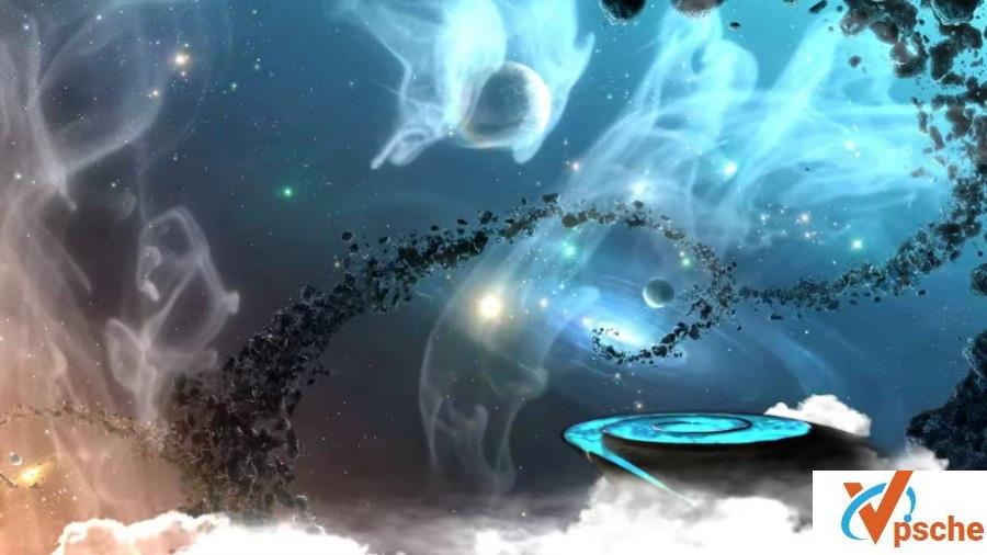 星空星云视频背景