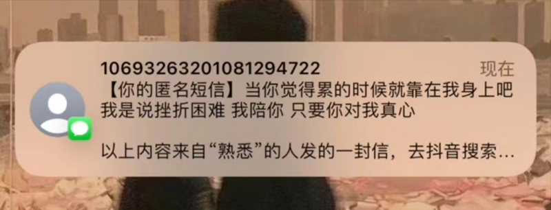 匿名短信项目,0.7元积少成多,偏冷门小众长远副业