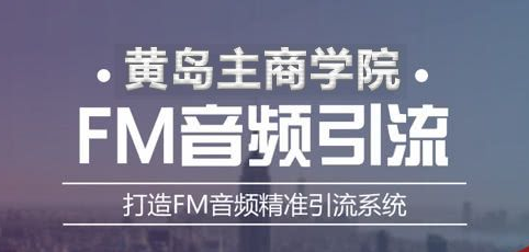 《FM音频引流特训营1.0》黄岛主亲身操作每天30-50量，转化超级高哦