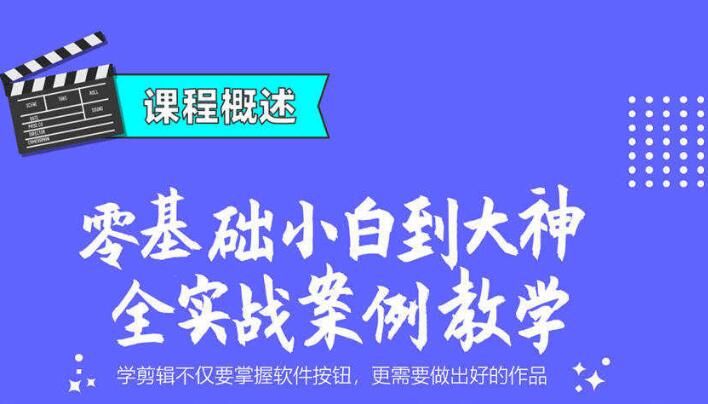 图片[1]-PR抖音B站影视混剪视频教程 premiere剪辑电影课程-云上仙人说钱