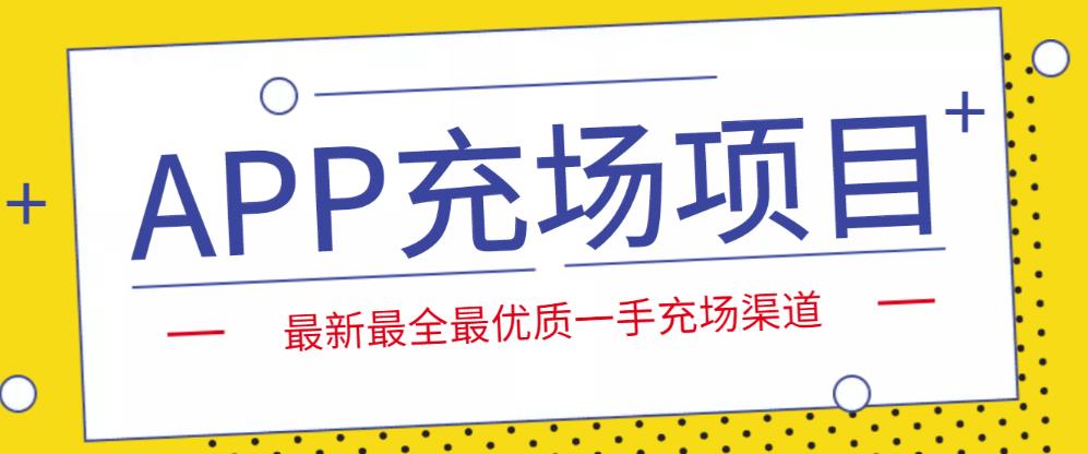 外面收费9800的APP充场项目,实操一天收入800 个人和工作室都可以做