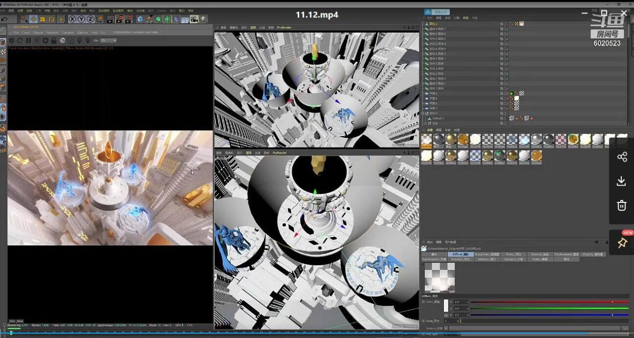 niaoniao C4D+OC第17期高清教程【2021年11月结课】