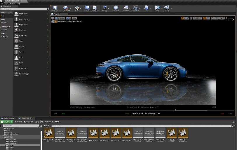 UE4汽车影视级数字可视化设计课程
