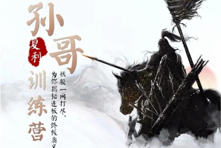 孙哥复利训练营：一网打尽妖股，揭秘连板的终极奥义