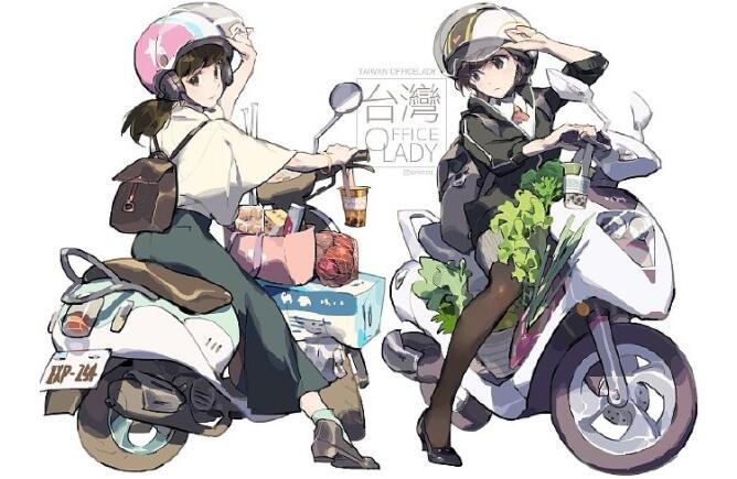 莫那·车车日系少女插画专题课程【2021】