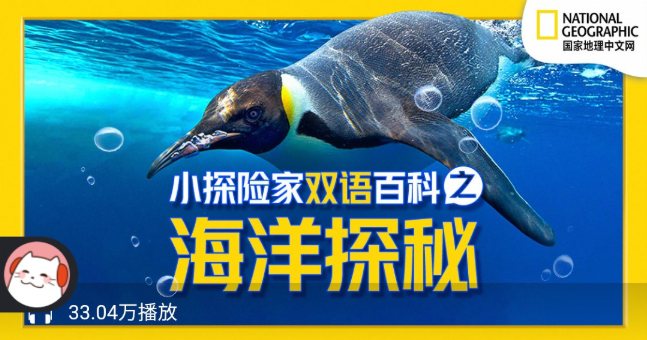 小探险家双语百科_《国家地理》海洋探秘