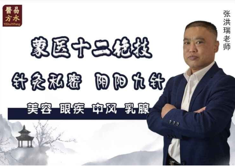 《蒙医十二绝技》蒙医张洪瑞特训营完整视频 讲义