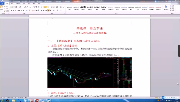 匡洺颉K线魔方炒股教程