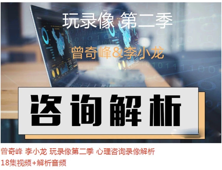曾奇峰&李小龙玩录像第二季_心理咨询录像解析18集(视频+音频)