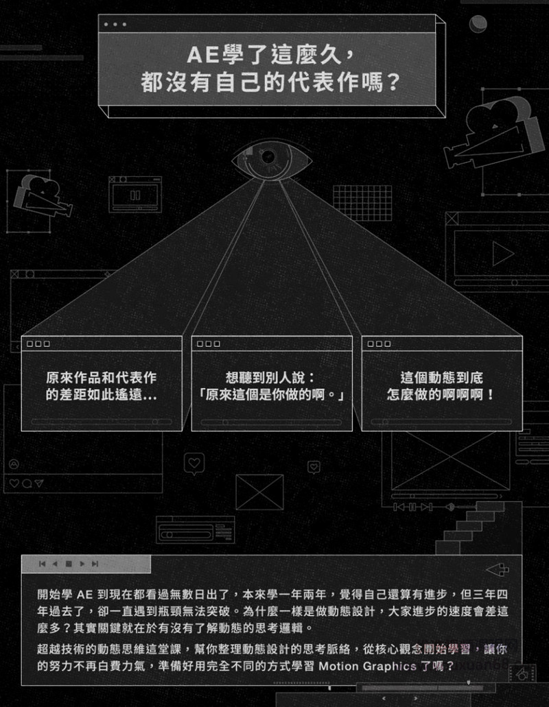 Motion·陈柏尹：超越技术的动态思维，打造AE动态设计代表作
