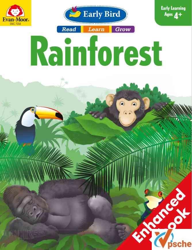 [教育资源]《Early Bird-world&rainforest主题》英语启蒙英文教材[PDF/25.6MB]百度云下载