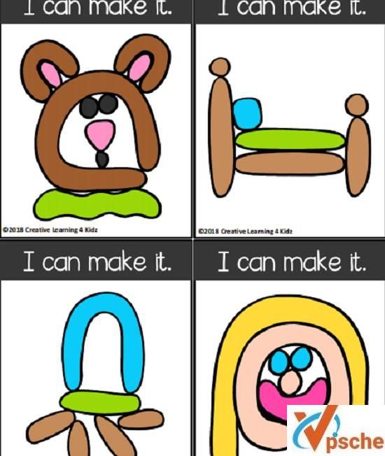 [教育资源]《Playdough Mats & Visual Cards》百种超轻粘土玩法视觉卡[PDF/53.6MB]百度云下载
