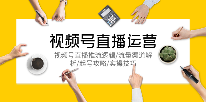 图片[1]-视频号直播运营，视频号直播推流逻辑/流量渠道解析/起号攻略/实操技巧-云上仙人