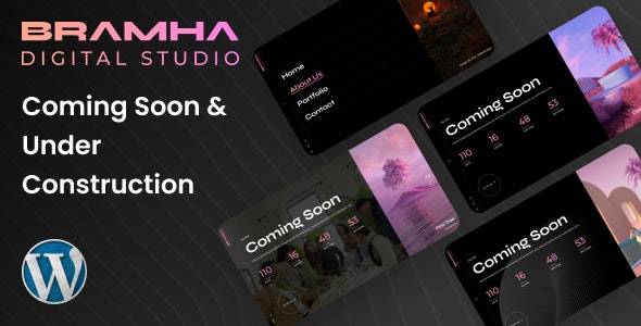 Bramha v1.0 - 即将推出和建设中的 WordPress 主题