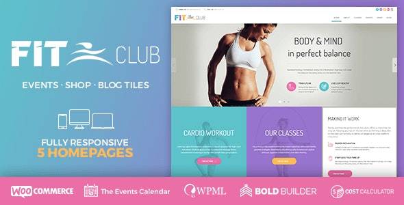 Fitness Club v1.4.0 - 健身房主题