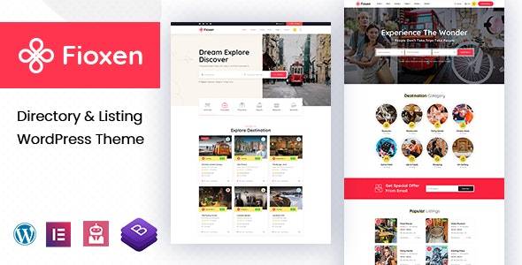Fioxen v1.0.9 -目录列表WordPress主题