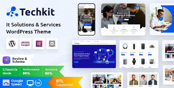 Techkit v1.6 -技术&IT解决方案WordPress主题