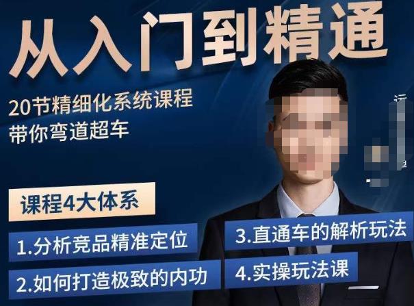 龙一·从入门到精通拼多多运营系列课,0-100的运营实操技巧,精细化系列课程带你弯道超车
