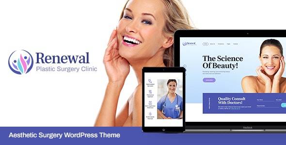 Renewal v1.0.10 - 整形外科诊所医疗 WordPress 主题