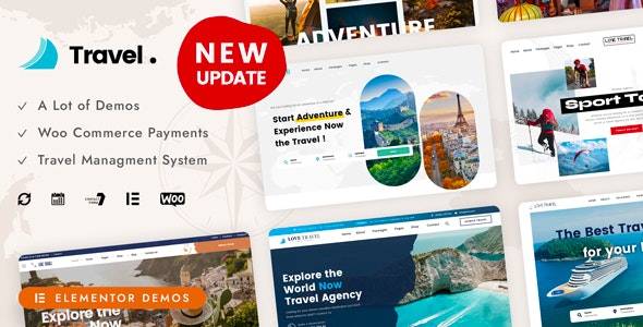 Love Travelv5.0 -创意旅行社WordPress的
