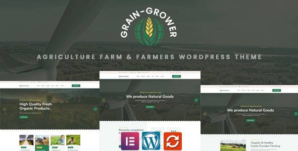 Graingrower v1.0.3 -农业WordPress主题