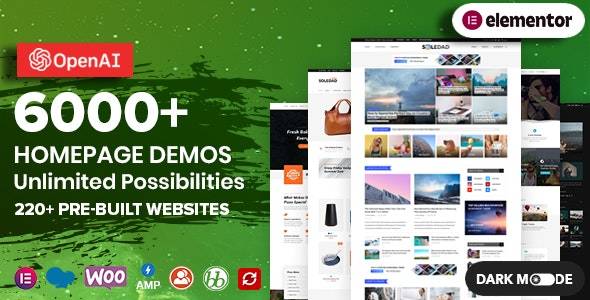 Soledad v8.3.6 -多概念博客/杂志WP主题