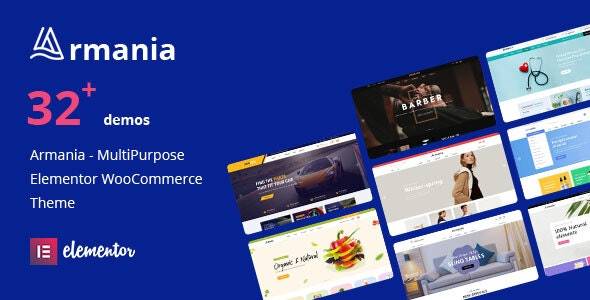 Armania v1.3.5 -多用途Elementor WooCommerce主题（支持RTL）