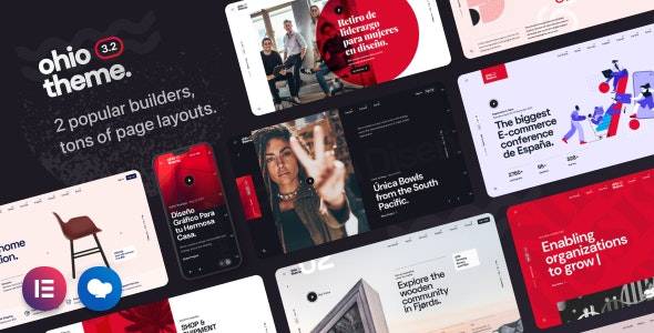 Ohio v3.2.4 - Creative Portfolio& Agency WordPress主题