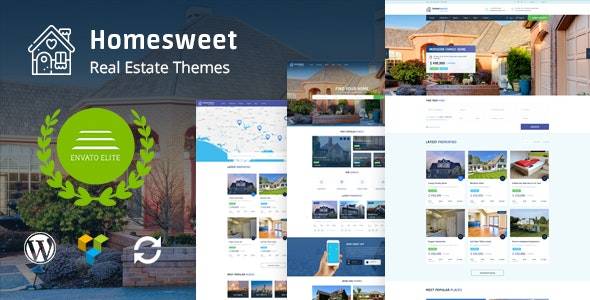 HomeSweet v1.10 -真实的地产WordPress主题