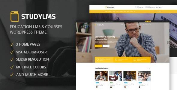 Studylms v1.27 -教育LMS&课程主题