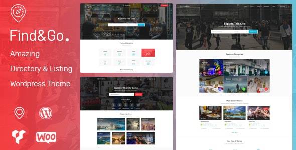 Findgo v1.3.43 -目录&列表WordPress主题