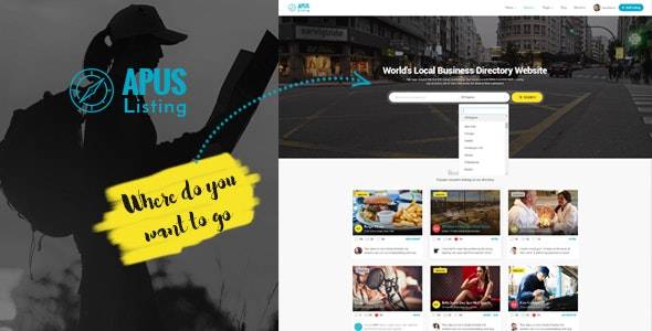ApusListing v1.2.44 -目录&列表WordPress主题